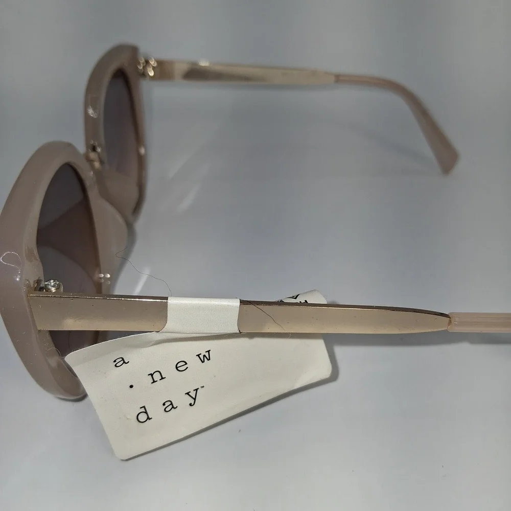 A New Day Women's Cat Eye Sunglasses Black Lens Color